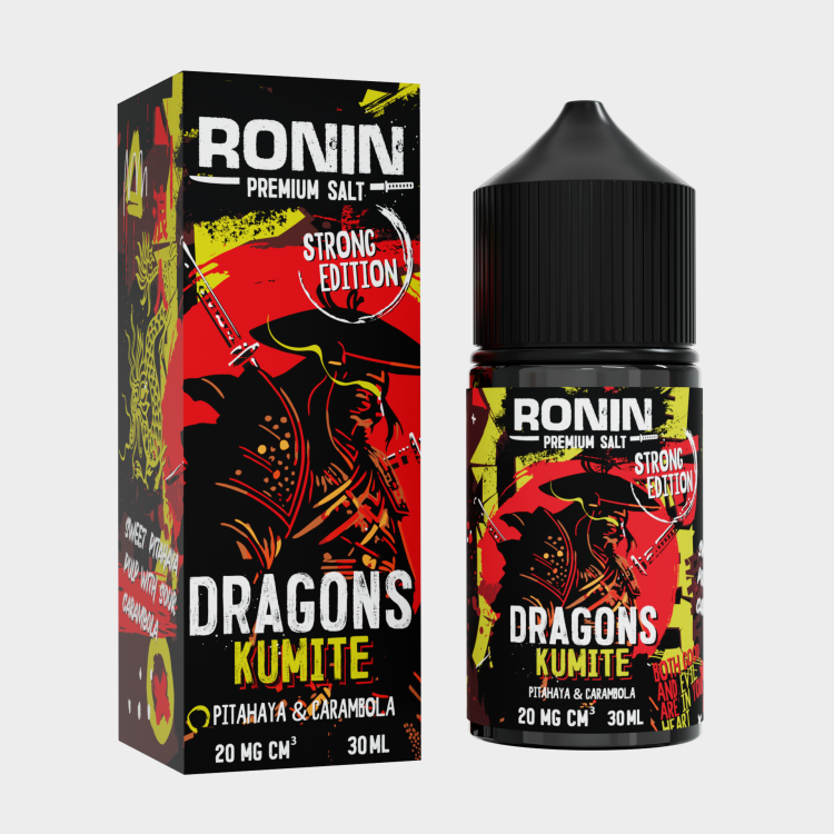 Жидкость Ronin Premium Hard Ultra Salt - Dragons Kumite 30 мл (20 Ultra)