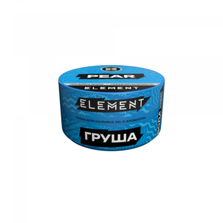 Табак Element Вода - Pear (груша) 25 гр Банка