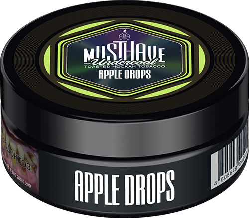 Табак MustHave - Apple Drops (Яблочные леденцы) 125 гр