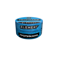 Табак Element Вода - Tropicana (маракуйя персик) 25 гр Банка