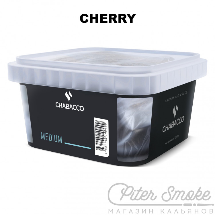 Бестабачная смесь Chabacco Medium - Cherry (Вишня) 200 гр