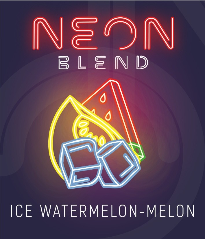 Табак Neon Blend - Ice Watermelon - Melon (Арбуз - дыня с холодком) 50 гр