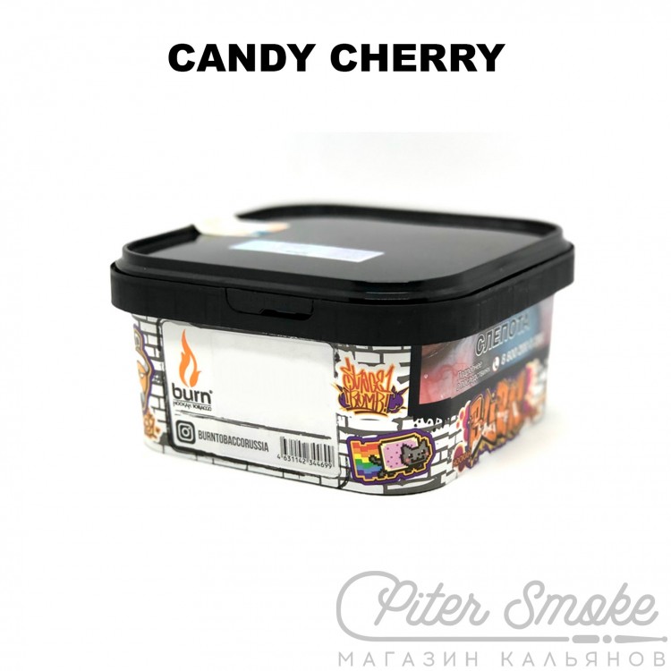 Табак Burn - Candy Cherry (Вишнёвые леденцы) 200 гр