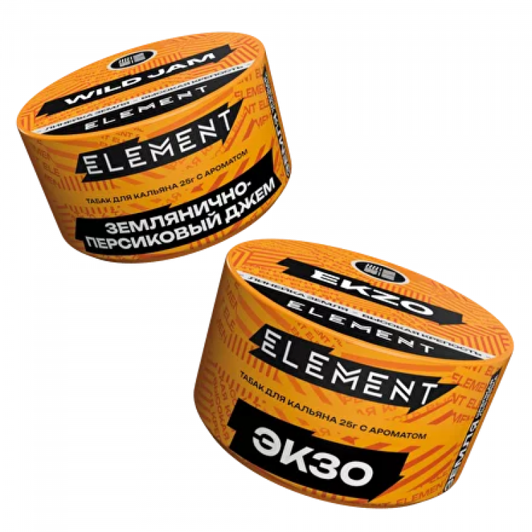 Табак Element Земля - Siberry (Брусника, клюква, морошка, княженика, черника) 25 гр Банка