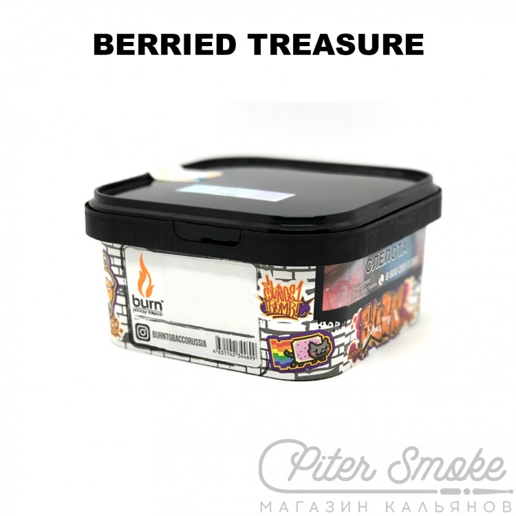 Табак Burn - Berried Treasure (Арбуз с цитрусом и ягодами) 200 гр