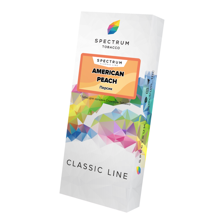 Табак Spectrum - American Peach (Американский Персик) 100 гр